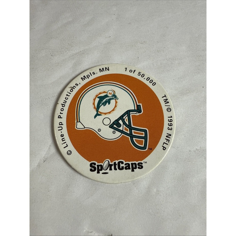 Miami Dolphins sportcaps 1993 vintage collectibles